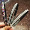 Shiny Multi-Tooth Hair Styling Comb with Color Diamond Hairband