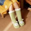 Winter Cartoon Floor Socks Non-slip Cotton Socks Cute Sock Slippers  Men