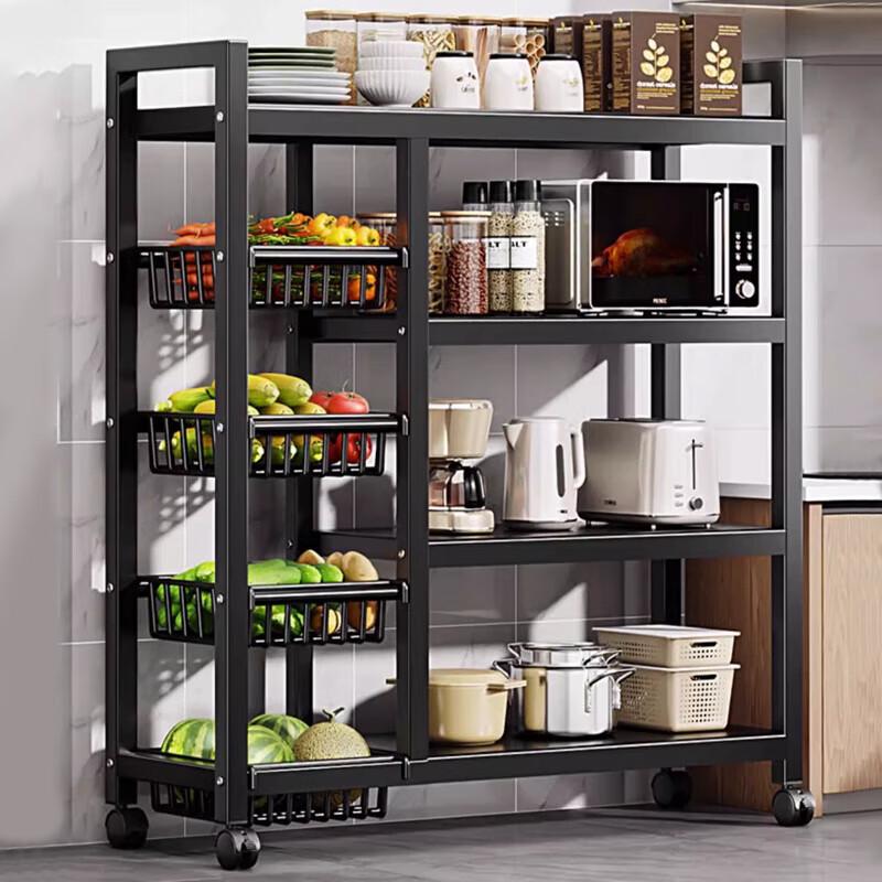 Kitchen Storage Cart with Wheels