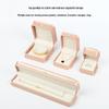 Crown Waist-Cinched PU Leather Jewelry Box for Earrings, Rings, Pendants, Necklaces, and Bracelets