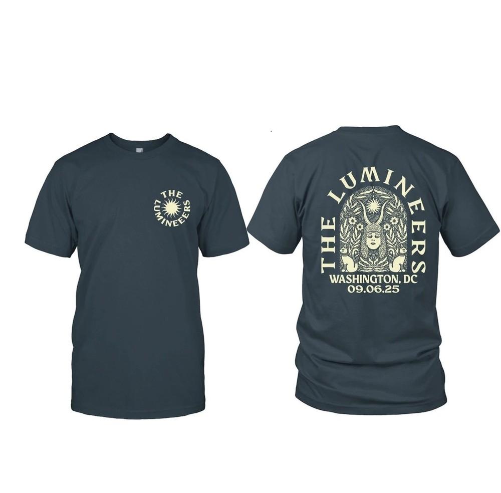 

The Lumineers Sept 6 2025 Washington, DC Tour T Shirt M