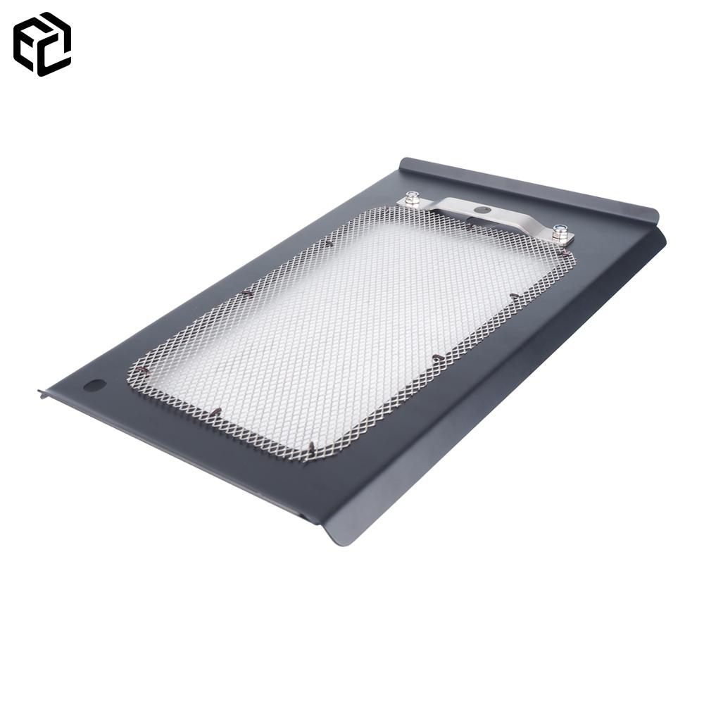 

Motorcycle Oil Cooler Cover Protector Radiator Guard Grille For Harley Softail Sport Glide Street Bob Low Rider FLSL FXBB FXST срібний