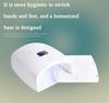 White 48W Cordless Wireless Rechargeable LED/UV Nail Lamp Gel Polish Light Dryer