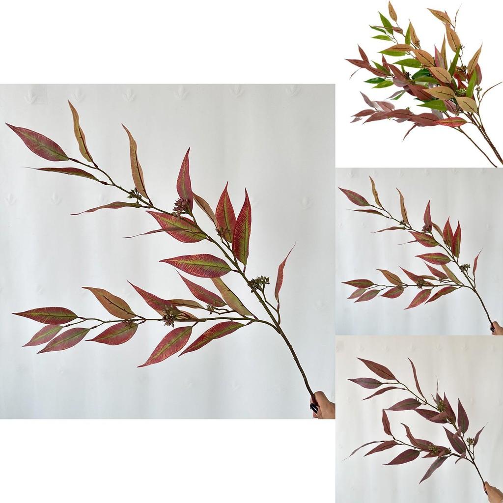 Realistic Silk Faux Plant For Wedding Photography And Home Decoration With Lifelike Leaves
