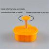 4PCS Non-stick Halloween Cookie Mold Easy To Clean Odorless Wear Resistant Kitchen Appliances Baking Appliances Orange Non-toxic