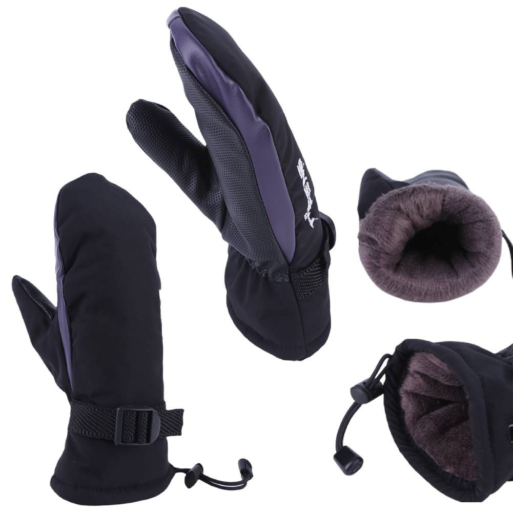 Electric Heating Gloves USB Charging Hand Warmer Gloves Cold-Proof 3 Gear Temperature for Climbing Hiking Cycling