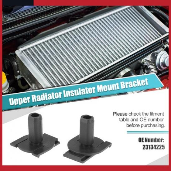 Pack of 2 for Chevrolet Equinox 2018- No.23134225 Radiator Mounting Sleeve