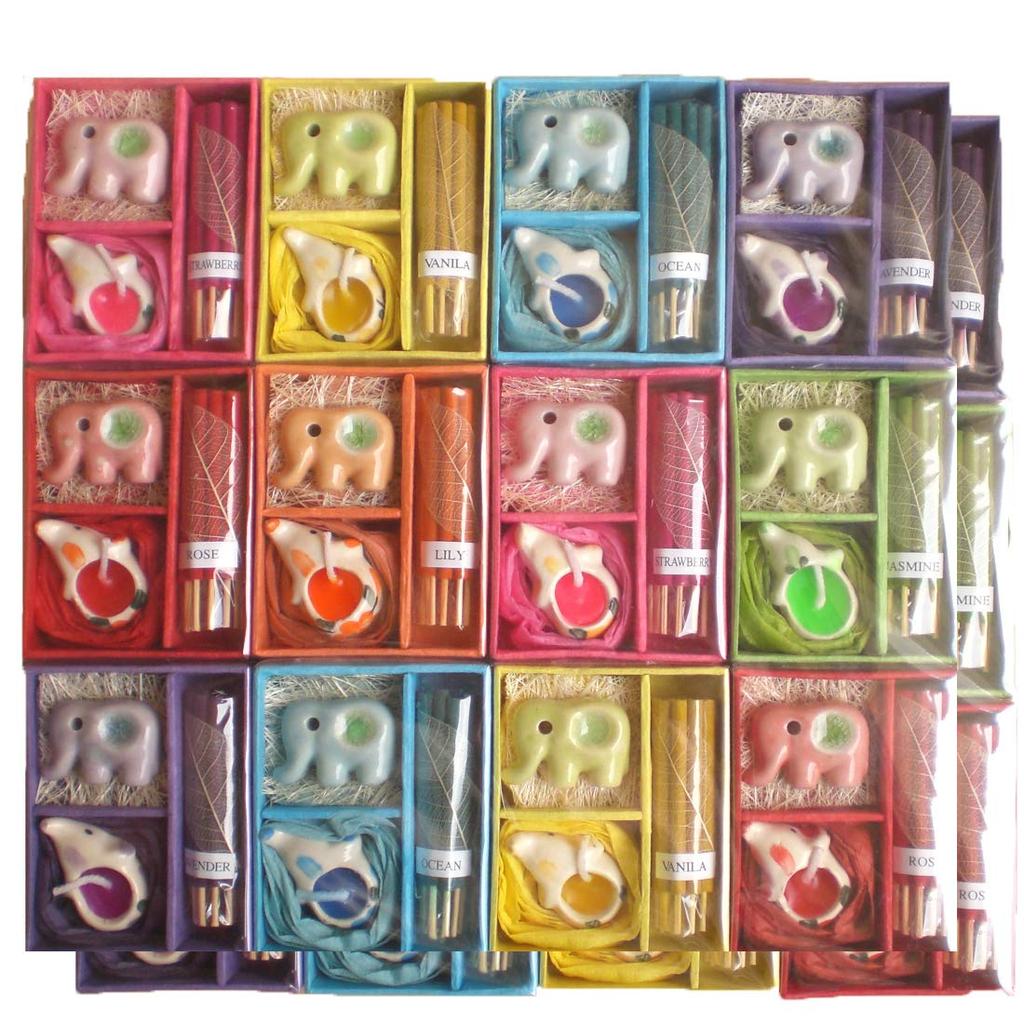 Gift 24 Aroma Candle and Incense Gift Comes In a Special Gift Colors and Fragrances You Can 24 Thank You Sticker Bulk Great Thank You Gift K-Supply