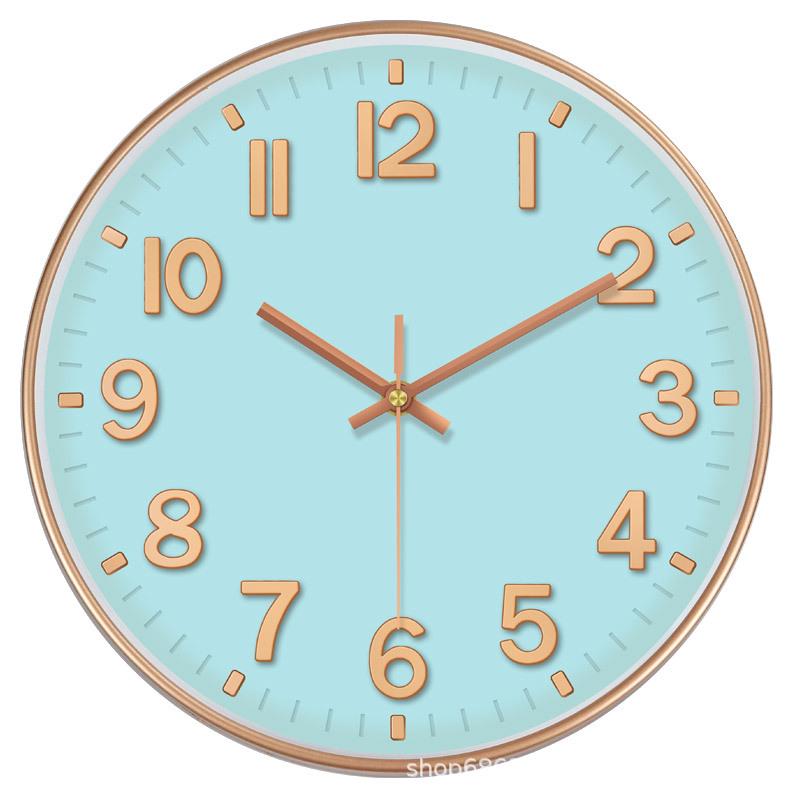 14-Inch Quartz Wall Clock for Classroom & Living Room – Easy Mount, No-Drill Design