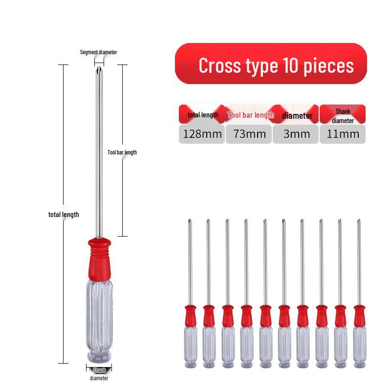 Fugang Multi-Functional 3MM Phillips Cross-Head Screwdriver: Portable & Ideal for Computer Repair.