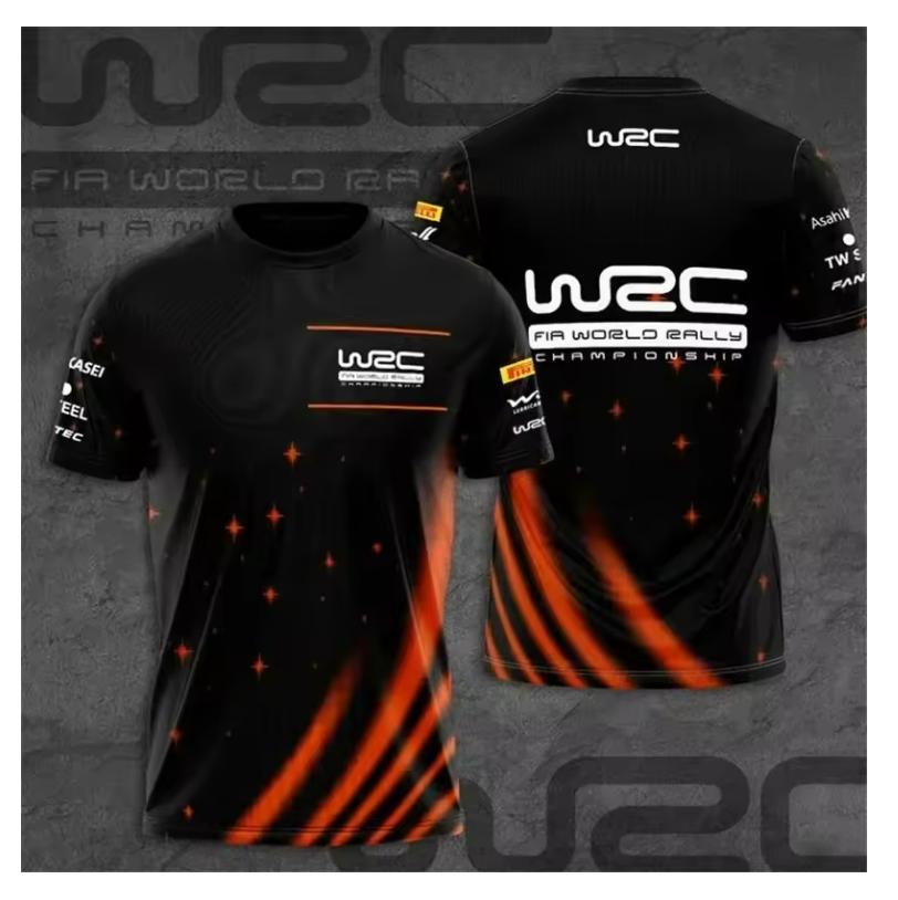 Rally Fans Jersey Men's Children WRC Breathable T-Shirts 3D Print Men Women Summer Oversized Fashion T Shirt Kids Tees Tops