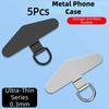 5Pcs Metal Phone Lanyard Connectors Ultra-thin Phone Tether Tab  All Phone Cases