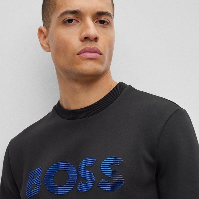 Boss Sports Boss Salvo 1 Long Sleeve T-Shirt (50493511001) Men S Long Sleeve T-Shirt 100/50493511001
