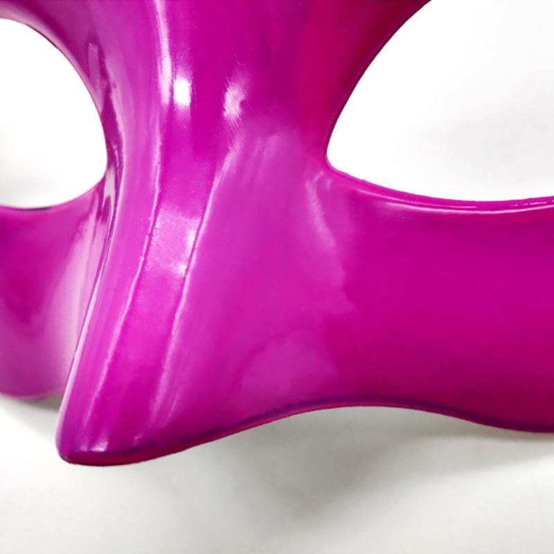 1PC Costum de performanță Eyemask Solid Color Machiaj Recuzită Masquerade Mask Party Supplies