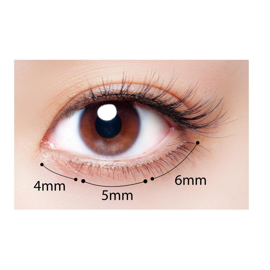 Cozy Honpo 3DEYES Eyelash U-1 Airy Accent False Eyelashes 3 Pairs (x 1)