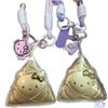 999 Pure Gold Zongzi Cat Charm - Dragon Boat Festival Gift & Phone Keychain