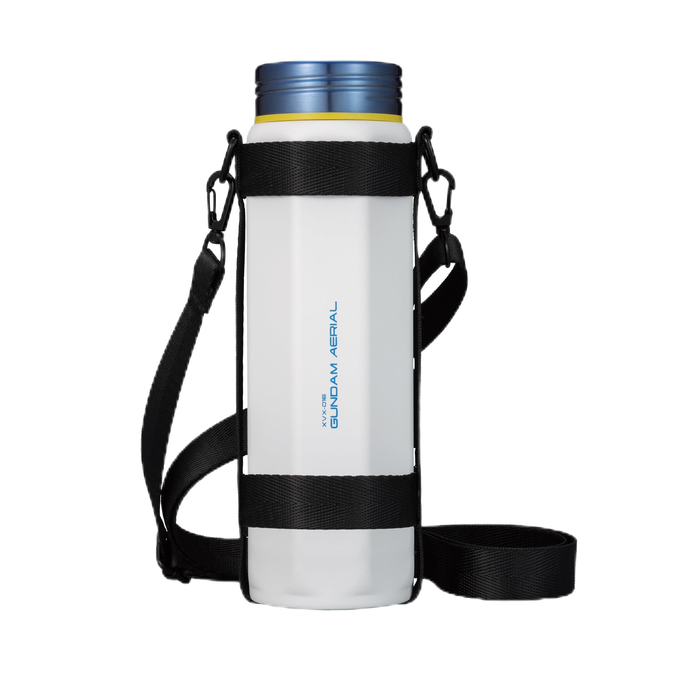 

CB Japan Octabottle [Mobile Suit Gundam: Witch of Mercury Gundam Aerial] Direct Drinking, Vacuum Insulated, Dual-Layered, 460ml, with Shoulder Strap