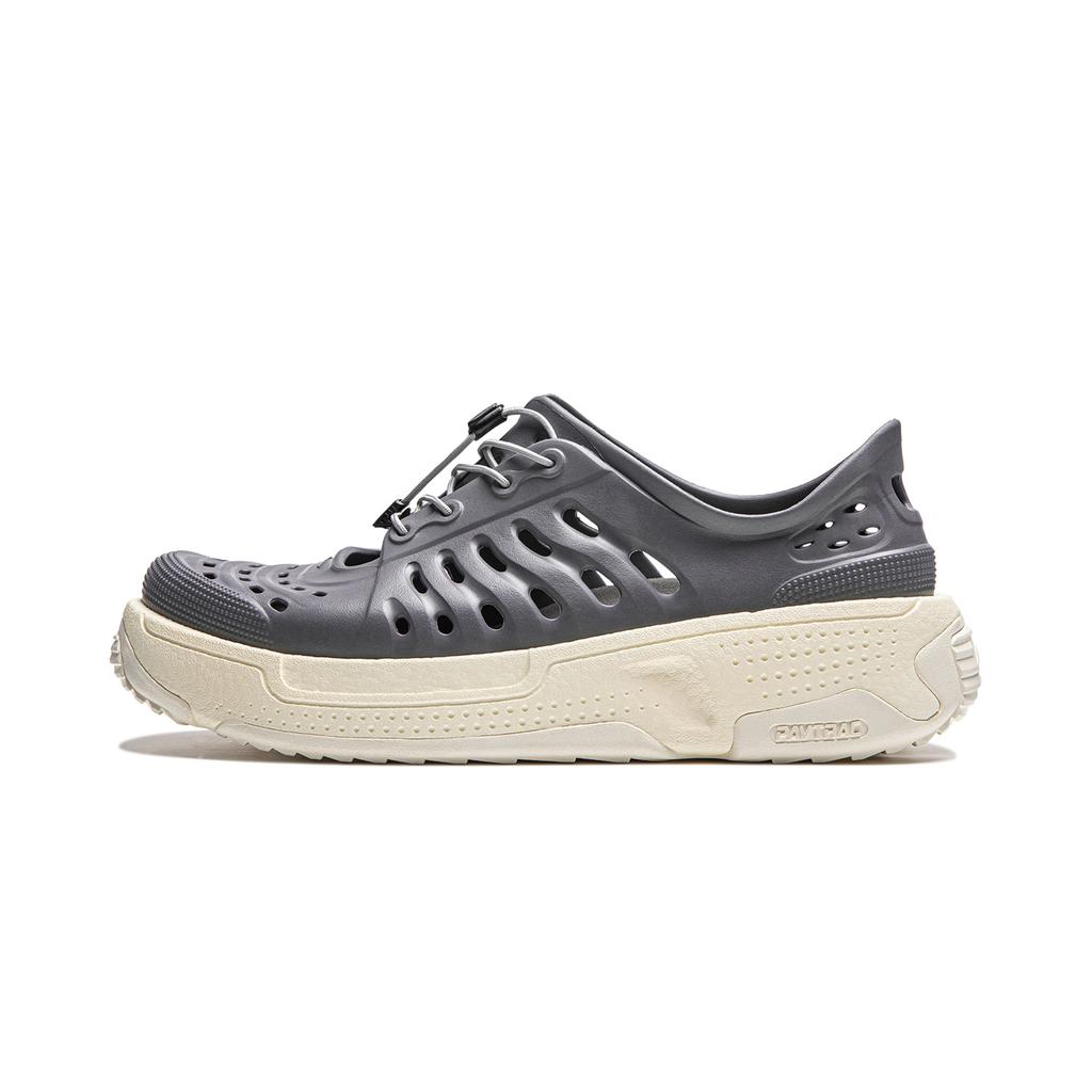 Li Ning Pangu Trek Trendy Versatile Comfortable Soft Stream Crossing Shoes Unisex Shoes Shark-Gray AZSU017-8
