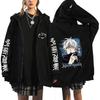 Autumn Zip Up Jacket Anime Jujutsu Kaisen Zip Hoodie