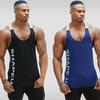 Hochwertiges Fitnessstudio Herren Muskel Ärmelloses Tanktop T-Shirt für Bodybuilding