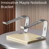 G1 Desktop Notebook Stand Aluminum Alloy+Wood Laptop Heat Dissipation Heighten Bracket