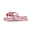 Fashion New Summer Thick Bottom Platform Slippers Women Plus Butterfly Knot Decorative Lolita Style Flat Slides Sandals Cute Beach Shoes