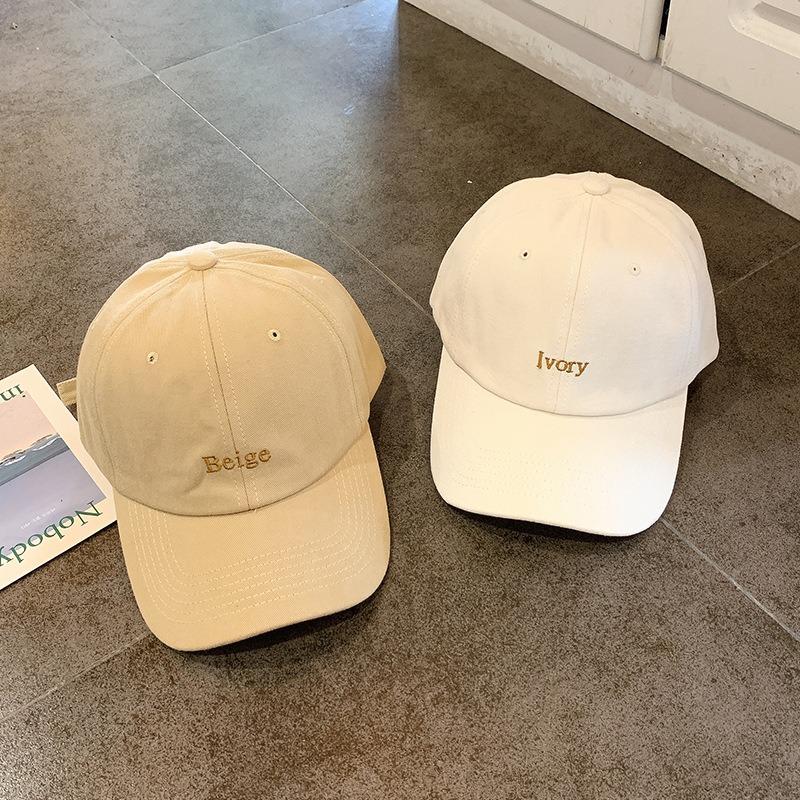 Hat Baseball hat Women's summer big head circumference thin trendy versatile niche trendy brand showing face small cap