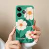 Case For Poco M6 Pro Sunflower Camera Protection Phone Cases For Xiaomi Poco M 6 M6Pro 4G 5G Soft Liquid Silicone Back Cover
