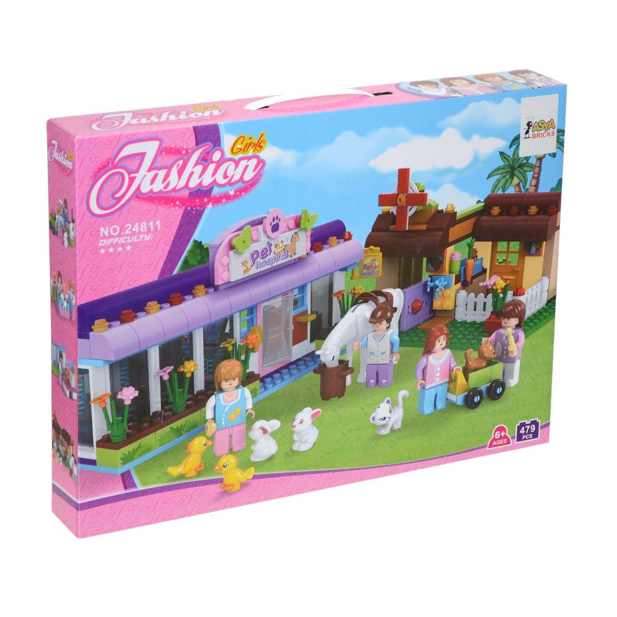 

0131-24811-K Asya Bricks Fashion Block Set / 479 шт.