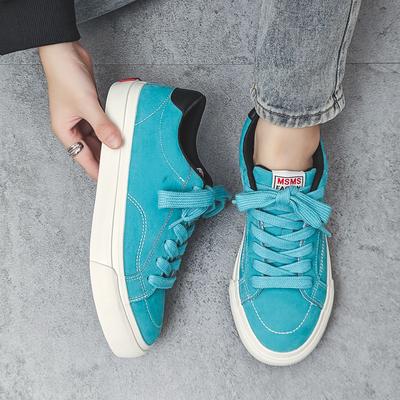 Autumn New Retro Board Shoes Suede Couple Board Shoes Breathable Canvas Shoes Men's Trend Men's Casual Shoes Fashion
