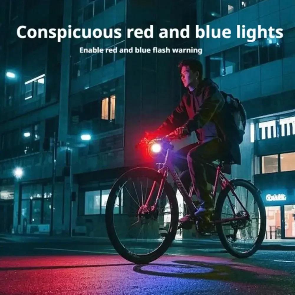 Bike Bicycle Light USB LED Rechargeable Set MTB Road Bike Front Back Headlight Lamp Flashlight Cycling Light Cycling Accessories