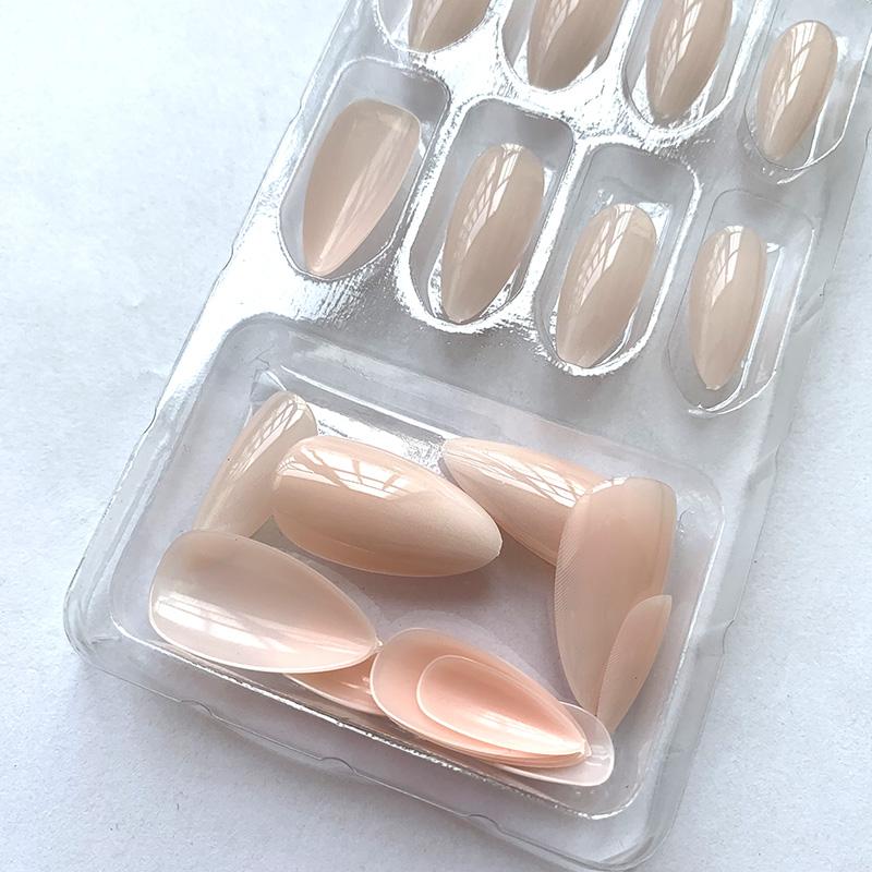 24 pcs/set Press on Nails Long Red Star Nail Girls Sexy Nail DIY Bridal Tip Daily Reusable Sexy Fake Nails Art For Women Decoration