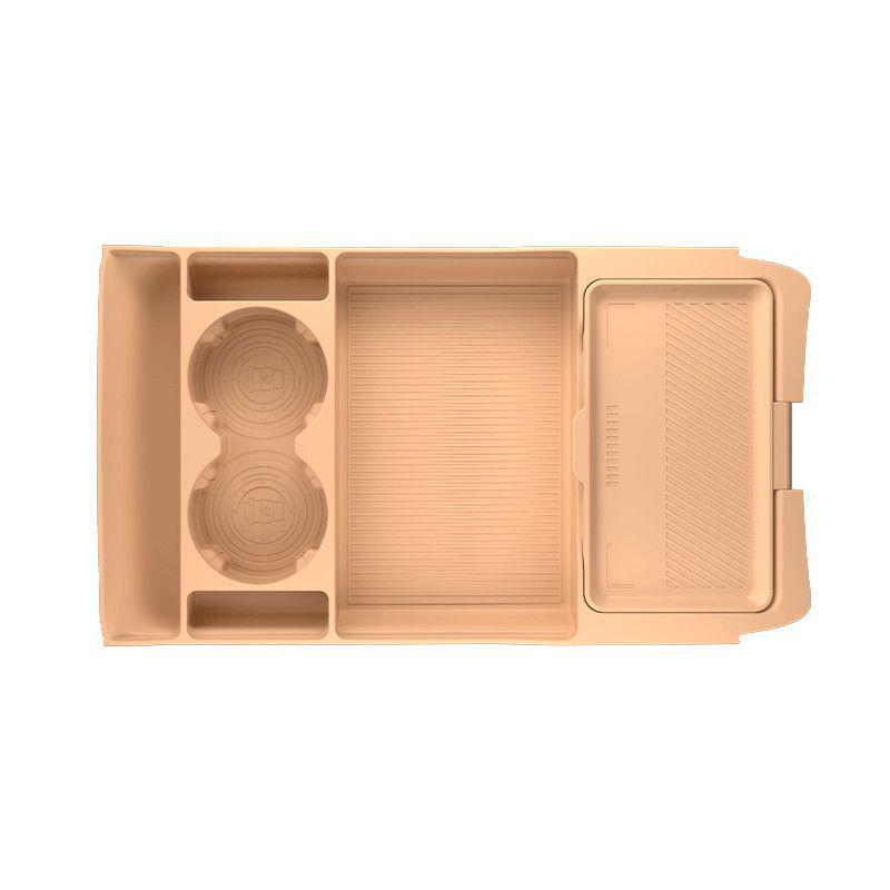 Compatible Starlight 560/730 Center Console Silicone Storage Box for 26/25 Models, Modified Car Interior.