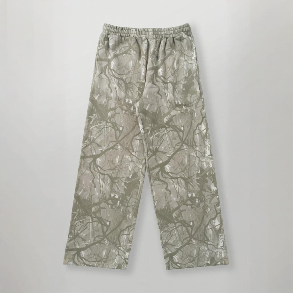 Men's Camouflage Loose Wide Leg Sweatpants Men's Casual Fashion Sweatpants