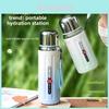 Roman Little Steel Cannon Insulated Bottle With Lock For Travel And Daily Use