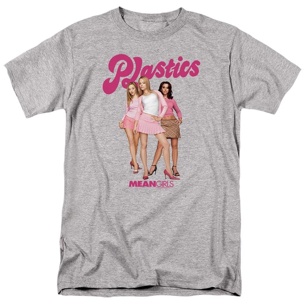 Mean Girls - The Plastics Simple - Unisex Short Sleeve Children s T-shirt - Gray 140