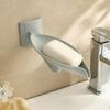 Decorative Soap Storage Box Adhesive Installation Bathroom Essential Quick Drying Auto Draining Adjustable Soap Dish
