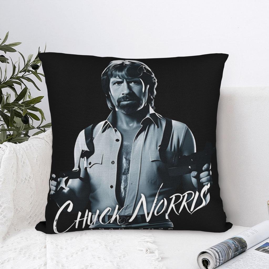 Pillow Case Chuck Norris Poster Print Pillow Cover For Office Car Home Decor Fashion Pillowcases