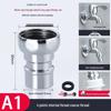 Adaptor robinet mașină de spălat din cupru – Convertor 4/6 puncte și accesoriu țeavă de admisie