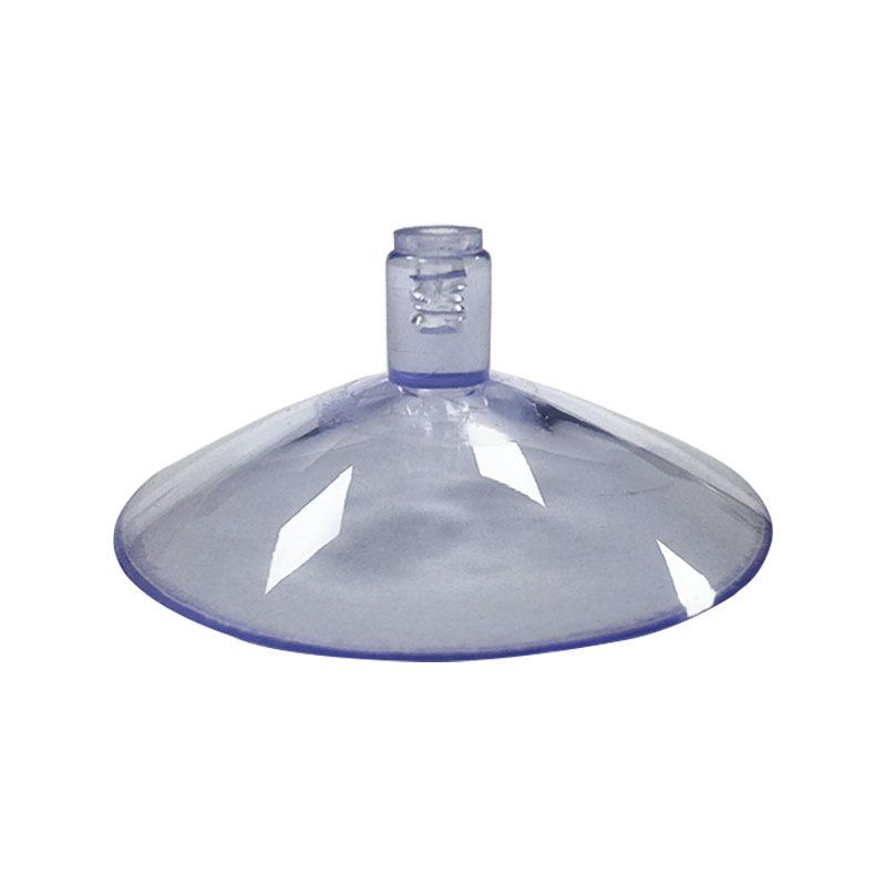 PVC Mushroom Head Suction Cups for Toys, Pets, and Glass - Large and Small Transparent Rubber Options Available
