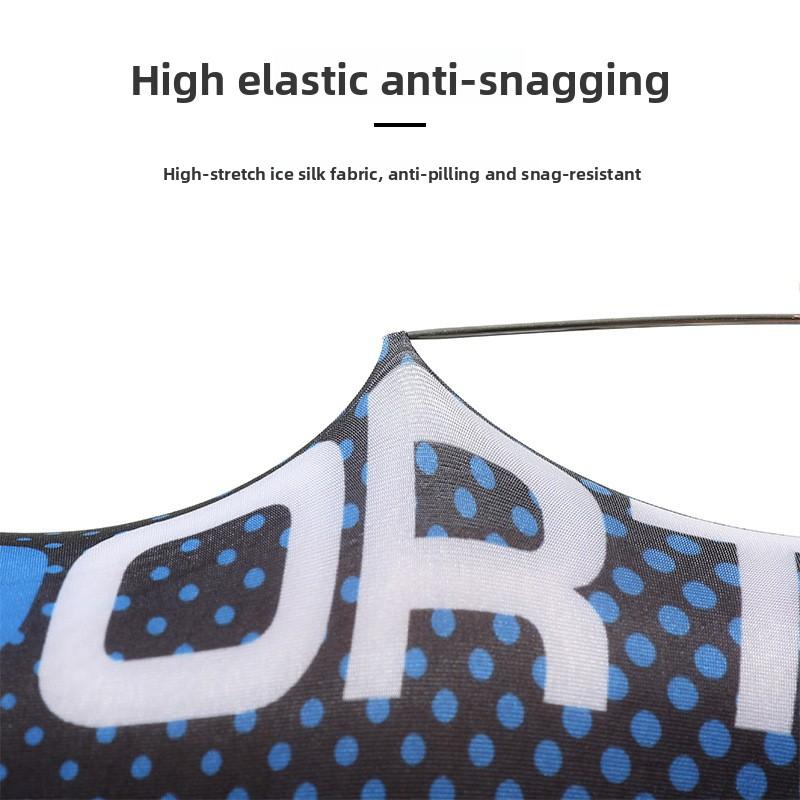 Sun protection ice sleeves for men and women, summer multi-color driving ice silk arm sleeves, UV protection ice sleeves, 2 pairs pack