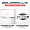 For Volkswagen VW 8Pcs Car Door Sticker Auto Handle Anti Scratch Protection Film Car Styling For Volkswagen Scirocco POLO Tiguan