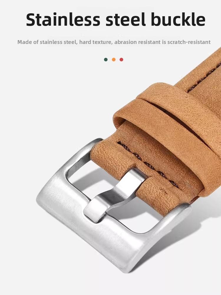 DW-5600 Matte Retro Genuine leather watch strap 24m For Casio G-SHOCK DW5600 GW-5000 GW-M5610 men Watchband Bracelet accessories