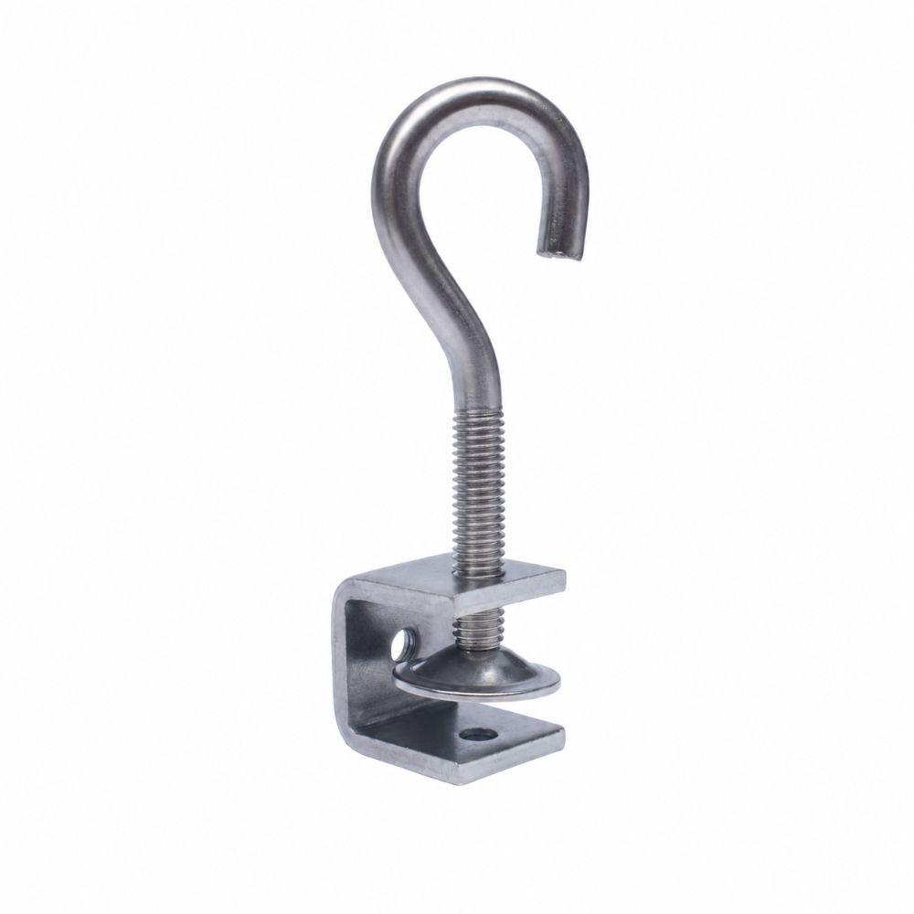 Pull Ring C-clamp 304 Stainless Steel Fixed Holder Clip Square Clamp Hardware Fasteners