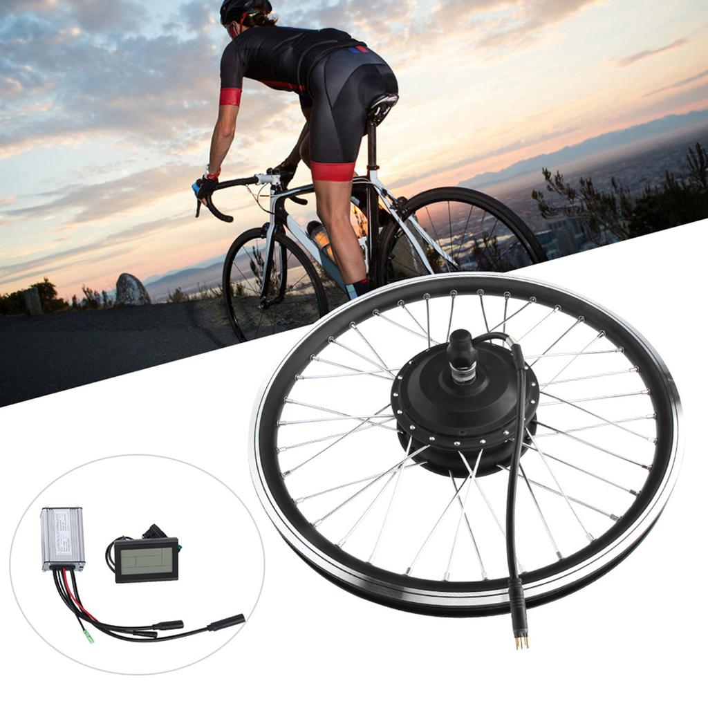 24V 250W 24  KT LCD3 Display Instrument Waterproof Wheel E Bike Conversion Kit(for front drive )