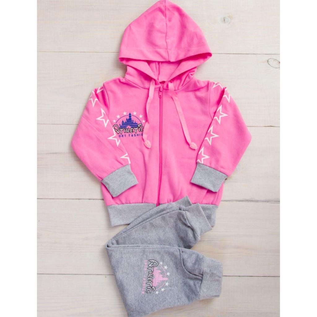 Girls’ Sports Suit – Zip-Up Jacket & Comfy Pants, Demi-season, 6018-023-33-5 HC