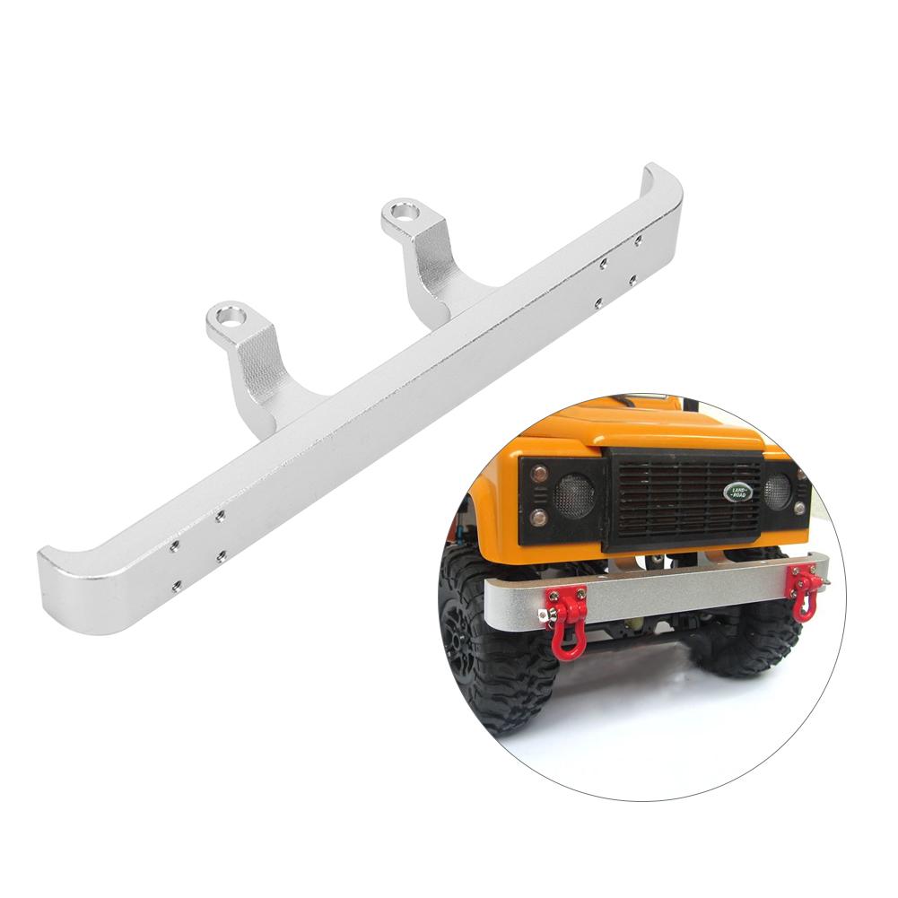 Aluminum Alloy Front Anti Collision Bumper Fit for MN D90 MN 99 MN 91 FJ 45 RC Upgrade Parts(Silver MN 001S )