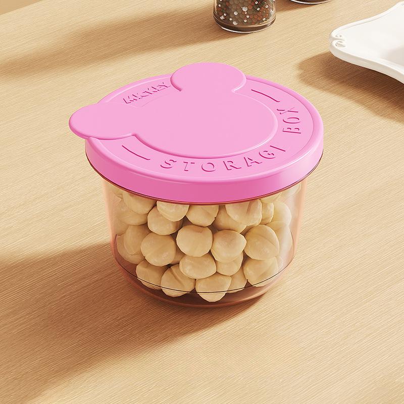 

Мультяшная герметичная банка для хранения свежих продуктов, пищевой контейнер для хранения, банка для хранения свежих продуктов в холодильнике, банка для солений и кимчи, контейнер для порционирования