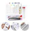 Beading Needle Set for Jewelry Making, with Needle Bottle, Thimble, Threader, Bead Cord, Tape Measure and Storage Case