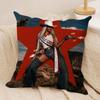 Singer B-Beyonce Cowboy Cushion Cover Soft Plush Double-Sided Printed Sofa Pillow Cushion Cover | Cozy All-Season Decor Gift